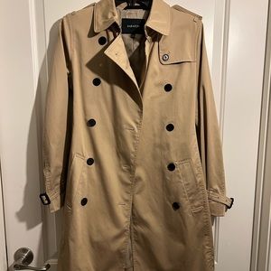 ARITZIA BABATON DOUBLE BREASTED TRENCH COAT WOMEN SIZE XS NEW WITHOUT TAG